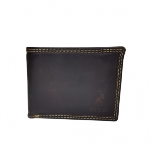 Polo Tuscany genuine leather wallet | Black or Brown | PO 436532