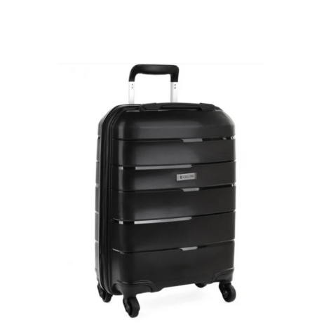 Cellini Spinn 65cm luggage trolley case black