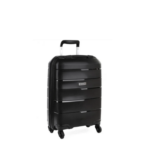Cellini spinn 55cm luggage trolley case black