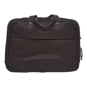 Gino De Vinci Columbia Laptop Briefcase | Brown | LC9904