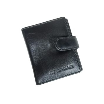 black geniune leather wallet