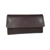 Brown genuine leather ladies purse