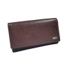 Brown genuine leather ladies purse