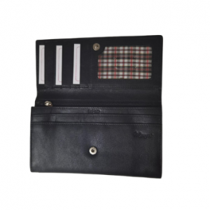Monroe Buttersoft leather ladies purse | Black or Bordeaux | P151