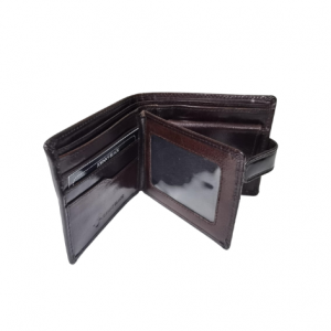 Johnny Black Berlin Italian Leather Wallet| Black or Brown | W75F