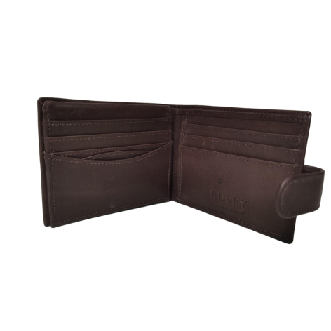 Busby genuine leather mens wallet