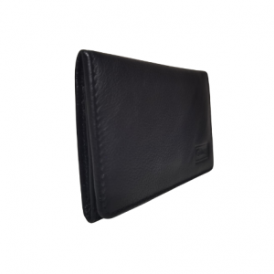 Galaxy leather mini wallet | Black | GWN 225