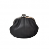 black leather ladies coin purse
