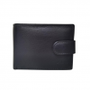 Johnny Black leather mens wallet