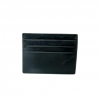 black leather credit card holder
