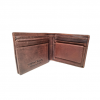 Johnny Black mens leather wallet
