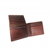Johnny Black mens leather wallet W61F. (inside2)
