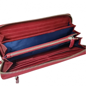 Busby vintage genuine leather ladies purse | Red | 00315904