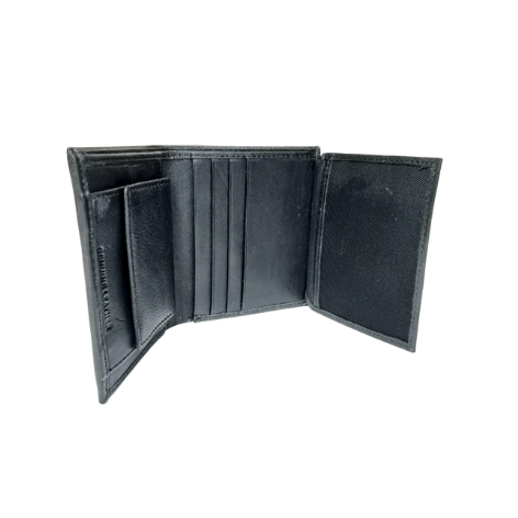Voyager black mens leather wallet 100132 (2)