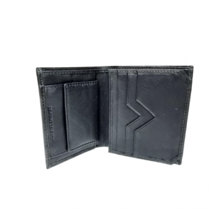 Voyager genuine leather trifold wallet | Black or Brown | 100132