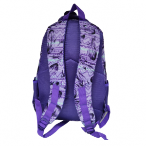 Island Club Purple Feather Fashion Backpack | 2637-18PUF
