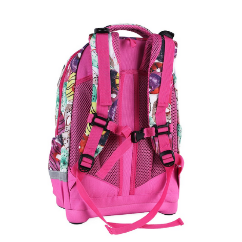 colourful school backpack