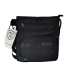Black laptop sling casual bag
