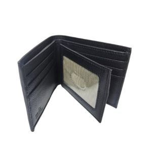 Busby genuine leather wallet | Black | 19-0160AR