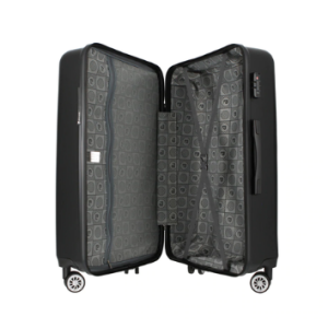 Pierre Cardin Venise 75cm luggage trolley bag | Black | LUG00008-75