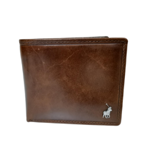 Polo genuine leather wallet | Brown | PO475092
