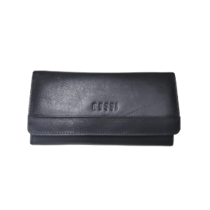 Bossi genuine leather ladies purse | Black, Navy Blue or Brown | TLLCCW