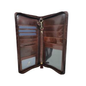 Polo Travel Wallet Kenya Leather | Brown | PO 450402 | FREE delivery