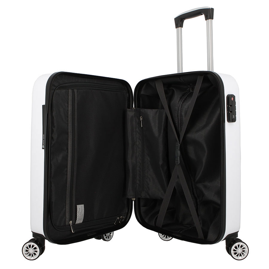 Pierre Cardin Gaspar 55cm Trolley Suitcase | Orange or White | PCU02016 - Image 4