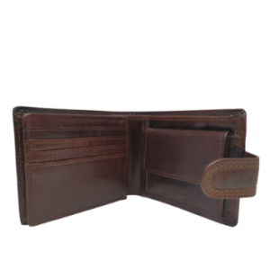 Polo Kenya leather wallet with tab | Brown or Black | PO 450072