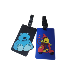 Travel Mate Luggage Tags zoo animals (Set of 2)