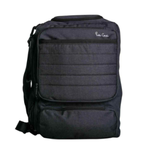 Pierre Cardin dual function 14” – 15” laptop backpack/sling bag | Black | LBP00003