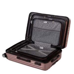 Pierre Cardin Belmont 3 piece luggage set | Rose gold | FREE delivery