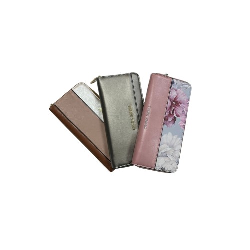 Pierre Cardin Zip Around Purse Assorted Designs