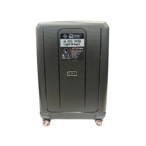 TravelMate Platinum 75 cm Clip Lock Trolley Suitcase | L339 | Black