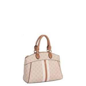 elle embossed dome monogram