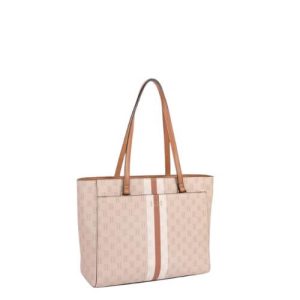 elle embossed tote