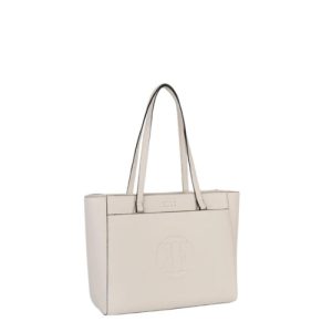 elle embossed tote
