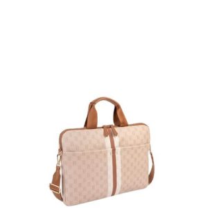 Elle Embossed Slimline Laptop Bag